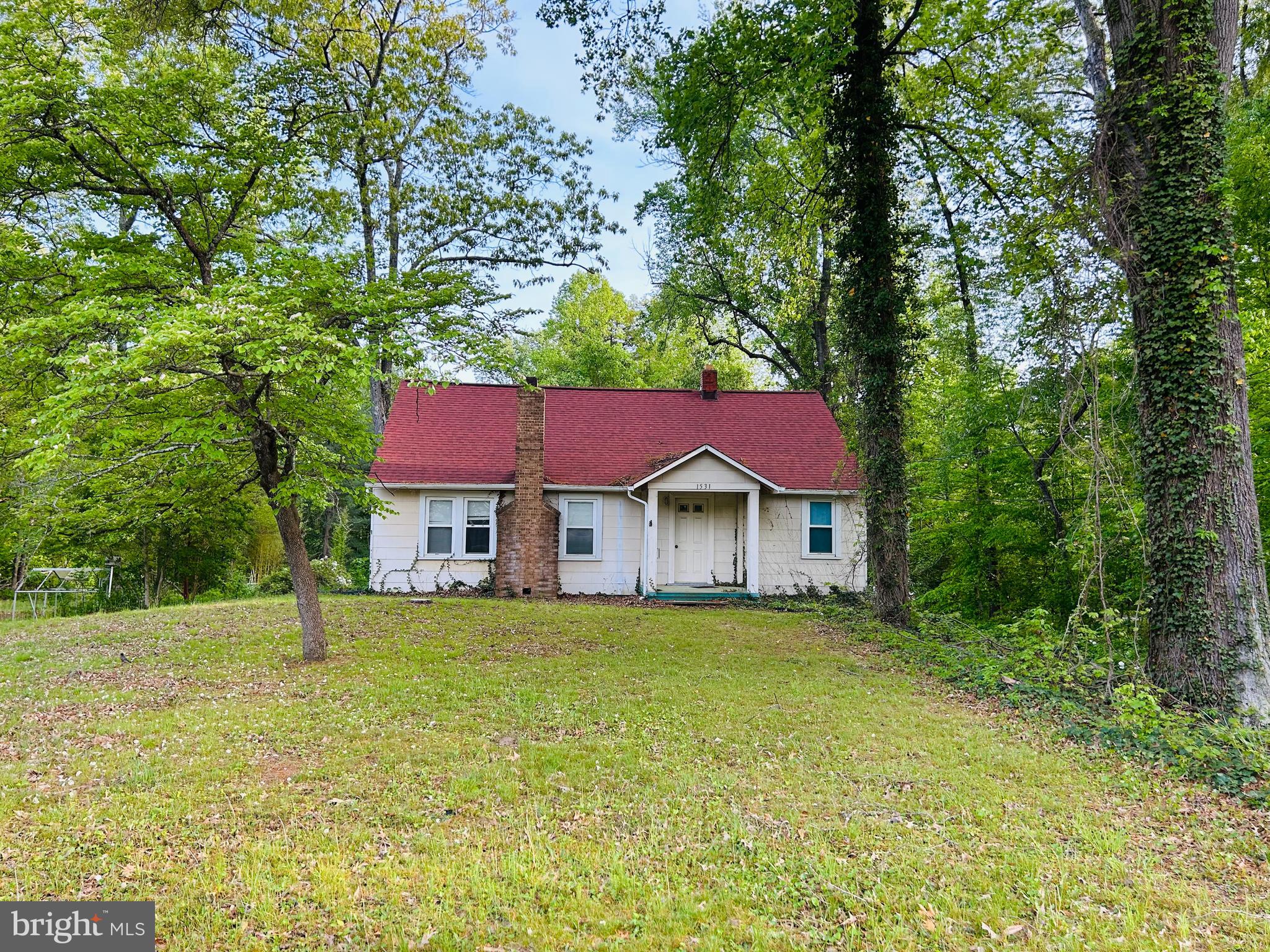 Buyer could not perform so we are back on the market. House is need of TLC. Property being sold in as-is condition. No repairs to be made and no contents will be removed. Property appraised at current list price. Value is in the land 3.67 acres. Flat land. Cash or renovation loans.