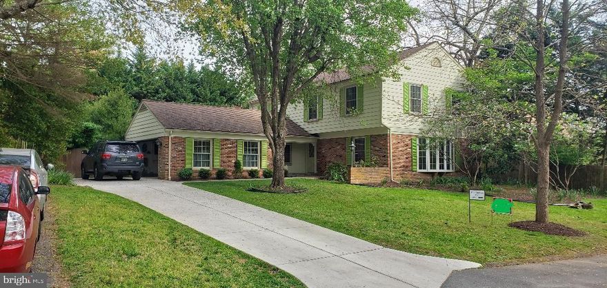 Oversized lot on cul-de-sac. with in-ground pool. Hardwood floors throughout most of 2nd floor and family room study on 1st floor 3 Story  2368 sf finished, 1100 unfinished (basement) 2nd floor – 4Br, 2 bath 1st floor – kitchen, ½ bath, mud-room, dining room with wood burning fireplace, study, living room, 2 car garage Basement – full and unfinished, w/ rough-in plumbing for 4th bathroom Heating/Cooling – central air and hot water - gas. AC – Electric (3 years replaced) In ground gas heated pool.