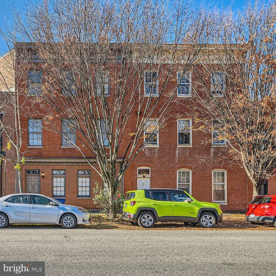 Brick front Townhome in the Mt. Vernon neighborhood offering a perfect balance of space, convenience, and comfort with 4 bedrooms and 3.5 bathrooms. Freshly painted with new flooring throughout. The main level of the home includes a living room, eat-in kitchen, office/den with access to the private patio and a half bathroom. The second level includes 2 bedrooms and 2 full bathrooms . The upper level includes 2 bedrooms, one with access to a private deck area and 1 full bathroom. The lower level has laundry, utilities and extra storage space. Features Include: Central A/C w/ Eco Bee thermostat, Walk-in closets, SS Appliances, Primary Bedroom with Walk-in closet.  Location: Home is located in the heart of Mt. Vernon and it's one of the city's oldest and most historic areas. The Mount Vernon  neighborhood is known for its beautiful 19th-century architecture, cultural institutions, and vibrant arts scene. There is a mix of residential, commercial, and cultural spaces. Property is a part of the Midtown Benefits District. This home is also for rent MDBA2165168