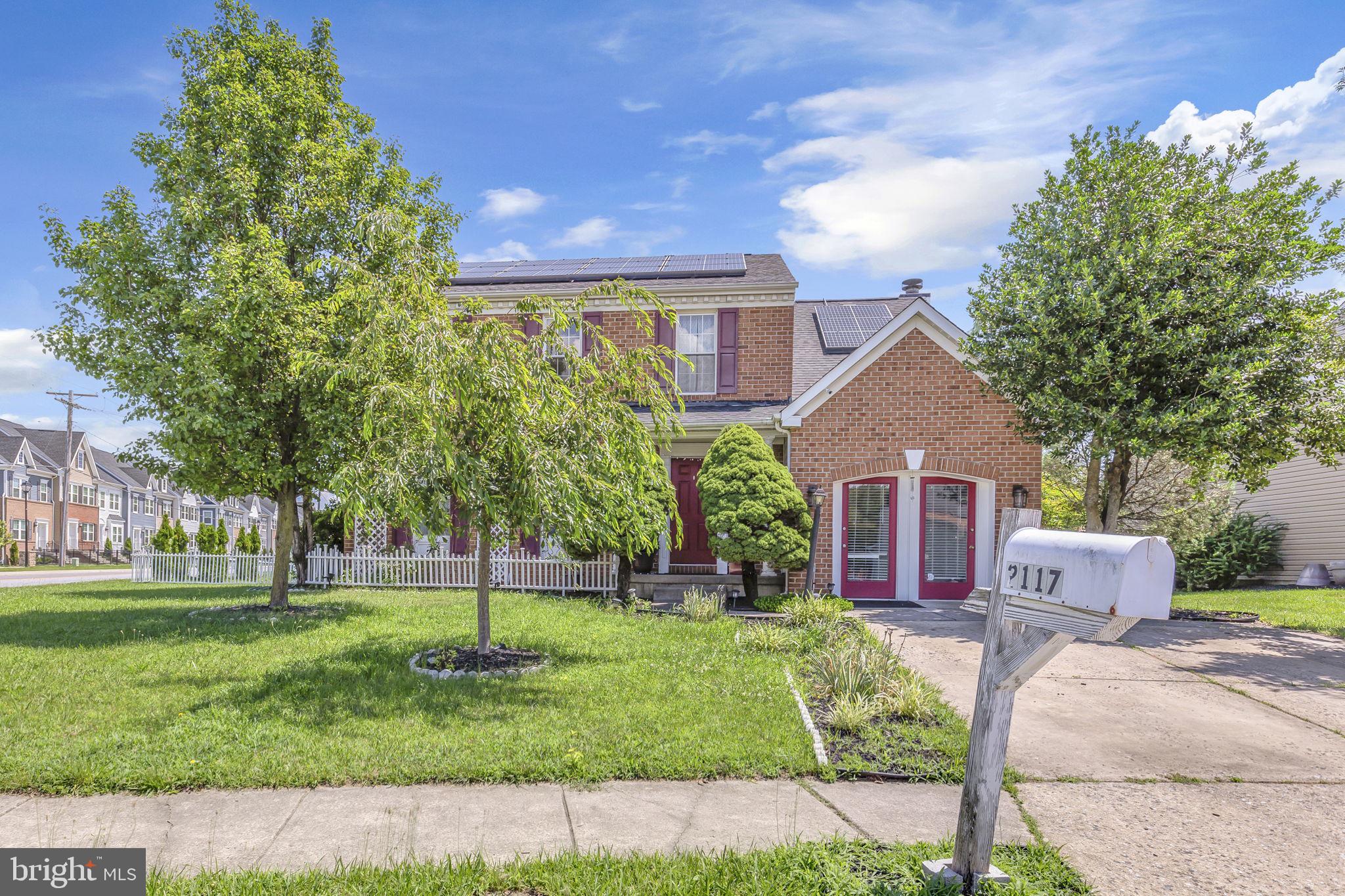 **ASSUMABLE FHA MORTGAGE AT 2.25%***Come see this GREAT 4 bedroom, 3.5 bathroom home in the highly sought after neighborhood of Parkview Trail! Houses rarely become available in this neighborhood and this one has all the bells and whistles. When you walk in you will notice the hardwoods that cover the entire main level, bright and sunny living room area with floor to ceiling windows and recessed lighting, next is the formal dining room with a large bay window and both with gorgeous moldings. The kitchen is complete with granite countertops, mosaic tiled backsplash, pantry, and stainless steel appliances. The family room is also very bright with 2 skylights above, more recessed lighting and a wood-burning fireplace for cozy nights at home in the cooler months. Take the slider out to the patio, perfect for entertaining and overlooking the large yard with a shed for all of the outside tools. Back inside the main level also has a bonus room that could be easily converted to a 1-car garage. This home was a model, and this was the model sales room, and the current owners use it as a gym and for bonus living space. Upstairs is where you will find all 4 bedrooms and 2 full bathrooms and more hardwood floors. The primary suite has a large walk -in closet, beautiful chandelier, and en-suite bathroom. The other 3 bedrooms are a great size and ONE of the bedrooms has turned into a rockstar closet that one needs to see to believe, with gorgeous built-ins with custom lighting and so much more. The guest bathroom has been upgraded as well. The lower level is finished and has a bonus family room/man cave, laundry area, another bonus room, lots of storage and the 3rd full bathroom that has a custom tiled shower. HVAC 2020, Extended deck 2020, Roof 2018, Solar Panels that will keep your bills lower and it's worth repeating the assumable FHA mortgage at 2.25%!!! All of this and you'll be super close to I-70, Route 40, 695, BWI, Baltimore, Annapolis, NSA and Ft Meade too! Check out the virtual tour!