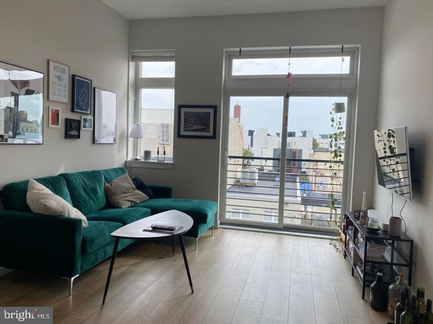 Spacious corner 2 bed, 1 bath in Northern Liberties and just steps from Fishtown! MOVE IN SPECIAL! Only 1st month's rent and HALF month's security deposit due at lease signing. This 2nd floor apartment in newly constructed 18 W. Girard comes with washer dryer in unit, stainless steel appliances with large breakfast bar, hardwood floors, juliet balcony and an open floorplan with an elevator in the building, bike storage and pet friendly for $25/month and a one time non refundable $250 at signing! Water included, tenant pays electric and internet. Come and check it out before it's gone!