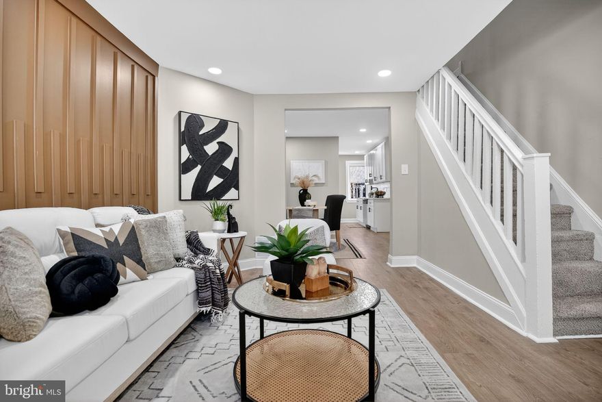 Welcome to 258 West Sheldon Street — a beautifully renovated home in the heart of Philadelphia!
Step inside this 3-bedroom, 1-bathroom residence offering 1,120 square feet of modern living space. The main level features brand new laminate wood flooring flowing seamlessly through the living room, dining room, and kitchen. The kitchen is fully updated with white shaker cabinets, granite countertops, and stainless steel appliances, creating a bright and functional space perfect for cooking and entertaining.
Upstairs, you’ll find three spacious bedrooms, each with brand new wall-to-wall plush carpeting for added comfort. The full bathroom has been completely renovated, featuring a new vanity, commode, and ceramic tile flooring and shower surround.
Additional upgrades include a new HVAC system with central air conditioning, ensuring year-round comfort and energy efficiency.
This move-in-ready home combines modern finishes with thoughtful details throughout — don’t miss your opportunity to make it yours!