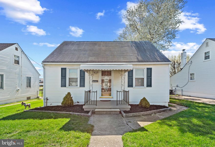 Beautiful 2-level bungalow offering 1,080 square feet of living space, featuring 4 bedrooms and 1 full bath in charming Brookview. This home boasts numerous upgrades, including updated lighting, hardware, and switches throughout, as well as refreshed gutters, window shutters, replaced mailbox, and carbon monoxide detectors. Step inside the open-concept main level, where gleaming floors flow seamlessly from the spacious living room into the adjacent eat-in kitchen. The kitchen shines with upgraded granite countertops, sleek black appliances, and a convenient breakfast bar. Just off the kitchen, a laundry room provides exterior access. Down the hall, find two generously sized, sunlit bedrooms and a full bathroom with an updated vanity. The upper level offers two expansive bedrooms with vaulted ceilings and ample closet space, perfect for sleeping quarters or additional lounge and entertainment areas. Outside, a large, flat fenced yard features a storage shed that can convert to a bar with a freshly painted attached deck, and a detached garage.