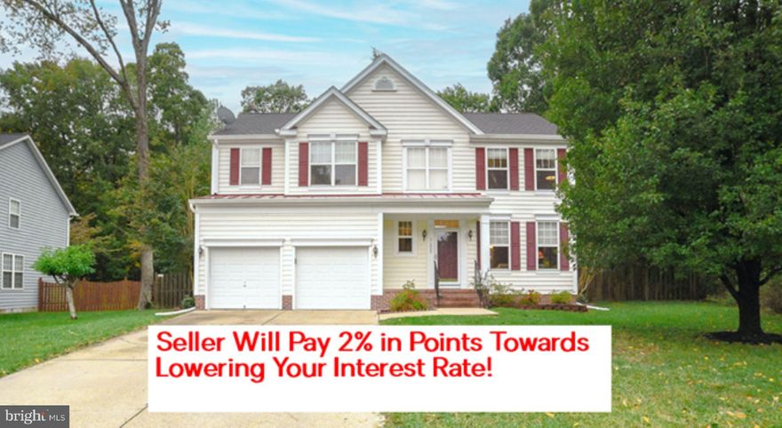 Adorable and affordable!   SELLERS OFFERING TO PAY 2% TOWARDS POINTS TO LOWER YOUR INTEREST RATE AND MONTHLY MORTGAGE PAYMENT!  This lovely 4 bedroom 2.5 bath home is located in Swash Bay of Cedar Cove.  Home is freshly painted.  Bamboo hardwood floors throughout.  New zoned HVAC system in 2020 with programmable thermostat. New tankless hot water heater.  New windows 2022.   New gutters and leaf guards.  Very spacious primary bedroom with walk in closet not to mention a fabulous new renovated primary en-suite you will fall in love with!  Beautiful walk in tiled shower, soaking tub and dual sinks with nice custom cabinetry for storage. Three nice size bedrooms, full hall bath and separate laundry room round out the second floor.  On the main level you will find a formal living room/office area, formal dining room, kitchen with granite countertops and stainless appliances opening up to your family room.   Keep it cozy with the wood burning fireplace for the upcoming chilly nights. French doors lead out to a spacious deck and fenced in back yard.  Nice sized shed for extra storage.  Super easy commute to PAX River NAS.  Living in Cedar Cove area you have walking/nature trails and private gated beach access to the Chesapeake Bay.  This one does not disappoint!