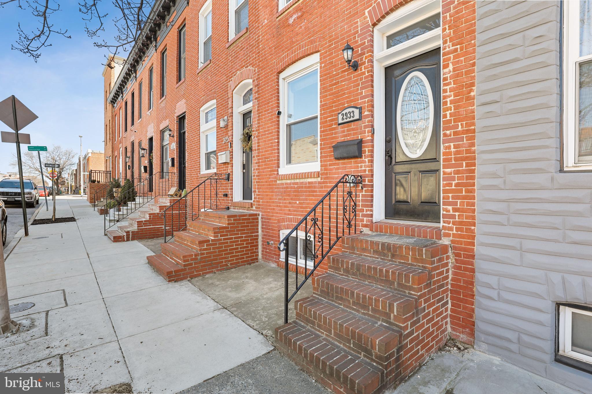 Enjoy City life in this Gorgeous Remodeled Home in Canton! The open floor plan of the main level presents beautiful exposed brick and hardwood floors that lead into an updated kitchen featuring high end finishes and tons of storage capabilities! Primary bedroom with personal bathroom and walk in closet! Newly finished basement with utility room for washer and dryer! Gorgeous 360 degree view of the city from the spacious rooftop deck! For those who don't like heights, enjoy privacy on the back deck with high fencing on the main level-off the kitchen! SCHEDULE YOUR PRIVATE TOUR TODAY!