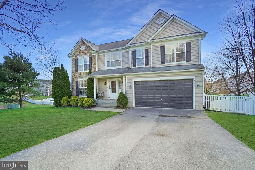 OFFERS DUE MONDAY by 11:00am. And just like that...a Wonderful home came on the market! 3,528 finished square feet of living space! Separate Living & Dining Rooms. Open Eat-in kitchen with plenty of counter space and island for cooking and food preparation.  Oak wood cabinets, granite counters, and stainless steel appliances including a family-sized French Door Fridge and Double Oven. The deck overlooks the backyard with tree buffer.   Gas fireplace in family room heats the main level. The primary bedroom has an ample-sized sitting area and enormous walk-in closet. The 5-piece en suite bath allows for a soaking tub, shower, double vanities and commode. Generous-sized closets in the other bedrooms.  The fully finished walkout basement goes on and on with a family area, office, full bath and many storage spaces. The lower level patio is yet another outside area to enjoy!  The vinyl privacy fence in the rear yard is an added plus for children and pets.  This home is heated and cooled with dual-zoned HVAC systems - heat pump and gas furnace/air-conditioner.  The Rheem 85-gallon water heater is 2 yrs old.   Easy parking in an oversized 2-car front loader garage. Additional features include: ceiling fans in all bedrooms, a double linen closet, oven elements replaced, coils in compressor replaced, new sump pump 2022.  The owners say that even though home is being sold as-is, everything works! They will pay for a 1-year home warranty if buyer waives the home inspection.  Rent back to June 5 is needed. The HOA is relaxed - few rules and the president knocks on the door once a year to collect the low $200 HOA fee.  Last but not least  - Howard County School System! INTERIOR PHOTOS COMING, THURS APRIL 14TH.