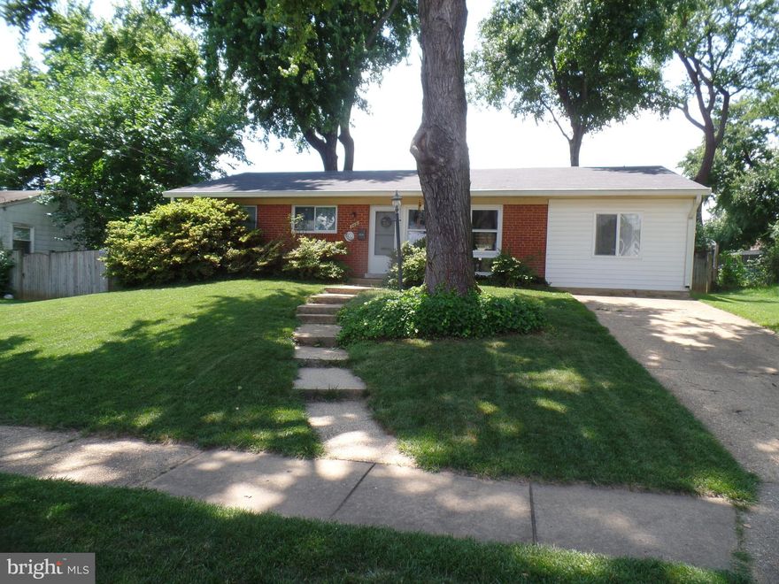 Expanded Rambler on nice lot in sought after Pimmit Hills!  3 bedrooms with a nice den that could also be used as the 4th bedroom.  Large living room with wood burning fireplace.  Separate dining room with sliding glass door to beautiful back covered patio looking out on beautiful level fenced back yard.  This one has it all.  Separate laundry room and storage area.  Many upgrades:  HVAC & hot water heater 2021, Blown in insulation 2018, Roof on house and patio 2014, New Electric Panel 2020, Windows replaced in last couple of years, Washing Machine & Fridge 2020.   Great location close to McLean Metro on the Silver Line.  Easy access to 495, 7, 66, Toll Road, 123. Great opportunity to Renovate, Expand, or Tear Down and Build your Dream Home.