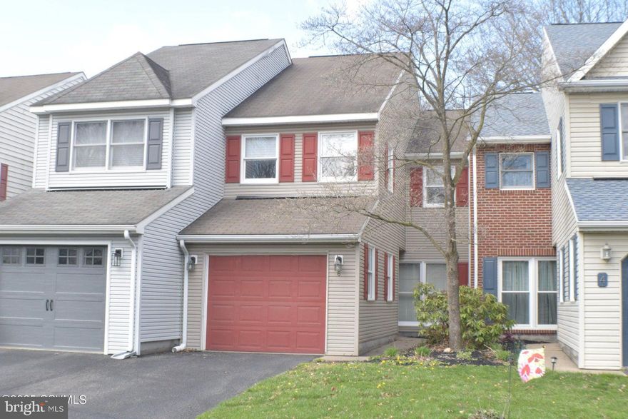 $2,500.00 flooring allowance - two-story townhouse - two-bedrooms with two and half baths and plenty of storage. The first level features an open floor plan with breakfast bar, dining area with built-in hutch, half bath with laundry hook-ups, and a friendly kitchen set-up. Sliding door off kitchen leads to patio and a backyard with privacy fence. Second level has a primary suite, with full bath, and walk-in closet, second bedroom with a wall closet and a full bath. Unfinished attic area for additional storage. One car attached garage.