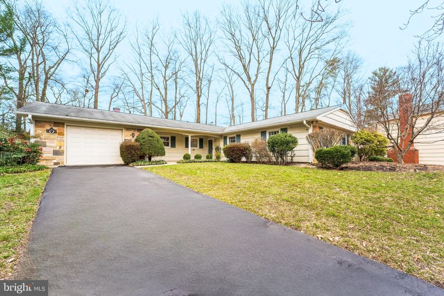 Lovingly cared for, spacious rancher on quiet cul de sac inside the Crofton Triangle* Four bedrooms, two full bathrooms* Kitchen remodeled in 2021, all new cabinetry, Quartz counters, Induction stovetop (cookware included), Dishwasher and Microwave*Wood flooring in the Family Room* Primary bathroom remodeled in 2013, Hall full bathroom remodeled in 2014* Recent garage door* All windows except 2 in Family Room have been replaced with thermo-pane windows*Roof replaced in 2009* HVAC replaced in 2010* Gutters replaced in 2014* Main electric panel has been upgraded* Exterior brick chimney was repaired and rebuilt from the roof line up, however is in need of chimney liner in order to function as a wood burning fireplace*  A portion of the garage has been finished as an office/bonus room, so does not currently function as a garage* Private location* Click on the video link for a virtual walk through*