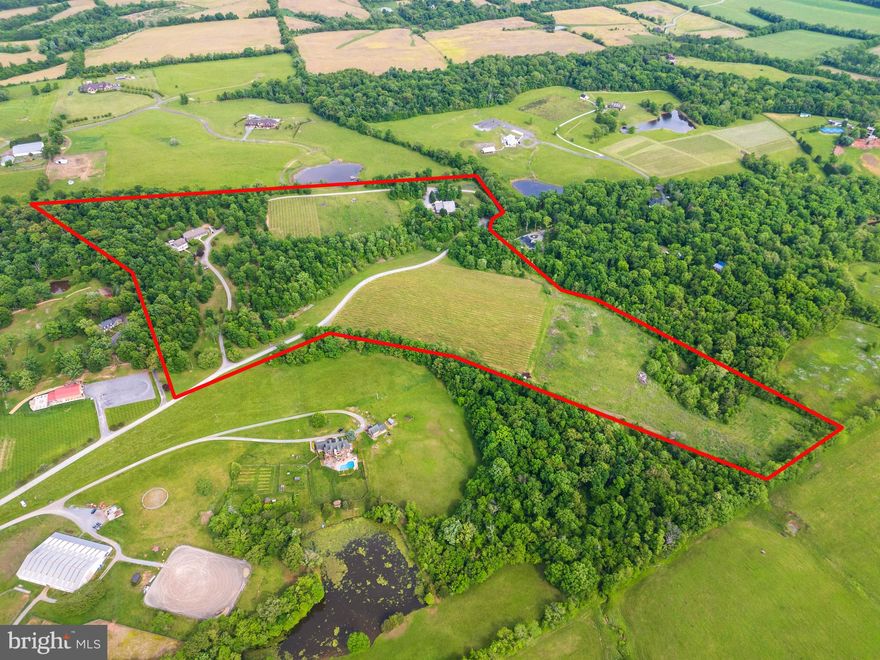 Seize the opportunity to own a slice of paradise in Virginia’s wine country! Welcome to 43277 Spinks Ferry Road, a hidden gem set on over 50 rolling acres just 10 minutes from Historic Leesburg and 1 hour from Washington, DC.   This canvas of fertile land and verdant landscapes is ripe for your reinvention be it as a residence set on lush farmland, winery, or as the perfect venue backdrop for memorable events.  
Currently designed as a premier wedding destination, corporate retreat, and boutique winery, this versatile estate includes a 12-acre vineyard, tasting room, residence, and event venue. The possibilities are endless, whether you envision a private residence, a thriving winery, or a stunning venue for unforgettable events.
The inviting tasting room, complete with a massive stone fireplace, welcomes guests to enjoy the vineyard's finest offerings. Adjacent to the tasting room, the wine processing area and commercial kitchen ensure seamless operation.  An outdoor patio, surrounded by lush landscaping, a chef’s garden, picnic tables, and a firepit offer guests an alluring place to sit and enjoy their offerings. 
The three-level Colonial-style residence boasts 4 bedrooms and 4.5 bathrooms, offering ample space for indoor and outdoor gatherings. The patio features an outdoor kitchen, bar, and seating area, ideal for celebrations and garden parties. The expansive lawn can be transformed into a stunning backdrop for sunset dinners or wedding ceremonies. The event venue, accommodating up to 175 guests, includes a commercial kitchen, and sits adjacent to the residence, making it perfect for both intimate and grand indoor celebrations.
At 43277 Spinks Ferry Road, you're not just purchasing land; you're investing in the backdrop to your greatest adventure yet.  Whether for private use or as a thriving business, this stunning property embodies the rich history of Virginia winemaking, the joy of celebration, and the promise of endless possibilities.