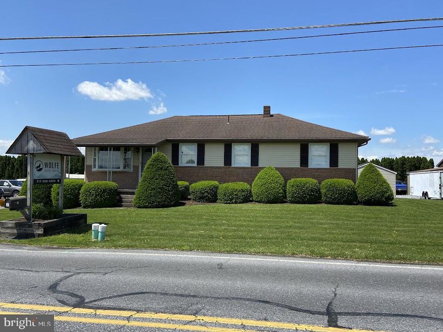 Great opportunity to purchase 2 established turn-key businesses with one transaction. Highly rated Bed and Breakfast  is being operated in the residence with only a few open days left through the end of summer. With the swimming pool being the main attraction and a recently installed hot tub, guests can enjoy pool activities or relaxing under the poolside pavilion. Inside, guests can enjoy a lower level game room and large screen TV. Accommodations for 6 (or up to 8 with sleeper sofa). Pool salt water conversion in 2023 and new pool liner and robot sweeper in 2024. Guest laundry available in the lower level. 

Also included in the sale is an established licensed PA auto dealership with shop space. Owner willing to assist in the transition to new owner. Shop includes new gas furnace, LED lighting, security cameras, and additional upgrades.

Showings of the residence will need to be held during the hours of 12:00 - 3:00 pm when there are no guests on the property.