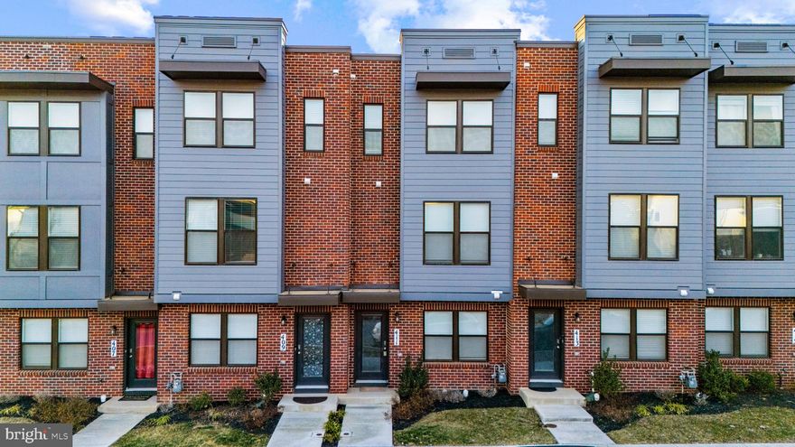 Built in 2023 by D.R. Horton Homes, this contemporary Carlton model townhouse in the vibrant Renn Quarter community offers 1,824 square feet of modern living space with 4 bedrooms, 4 full baths, and a 1-car garage.

The entry-level features a foyer with beautiful luxury vinyl tile floors, a bedroom with a walk-in closet – which could be a great bonus room, a full bath accessing both the hallway and the bedroom, and the garage. The stunning floors continue on the main living level presenting a wonderful open concept design. The bright and spacious kitchen boasts both style and functionality and is equipped with stainless steel appliances including a gas range, ample cabinetry, and a peninsula breakfast bar overlooking the dining and living room leading out to the deck. A full bath and a bedroom or versatile office complete this level. On the top level, you'll find two generously-sized bedrooms, two full bathrooms, and the convenient laundry closet. The primary bedroom features a walk-in closet and an ensuite bath with double sinks, while the second bedroom’s bathroom has dual entry access from the hallway. 

Renn Quarter offers a dynamic, amenity-rich lifestyle featuring a clubhouse, pool, tot lot, dog park, greenspaces, pavilions, and a scenic walking trail connecting to Carroll Creek. This unbeatable location is a perfect place to call home. Sip your morning coffee while enjoying spectacular views of the Appalachian mountains, Monocacy River, and Carroll Creek. Award-winning Downtown Frederick is steps from your front door, with rich history, pedestrian-friendly streets, and dog-friendly eateries and shops.