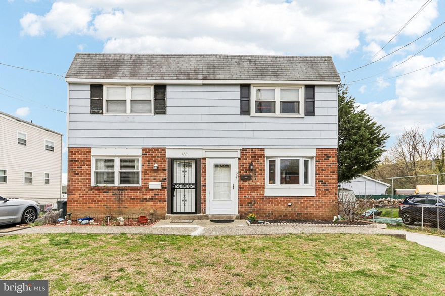 Welcome to 124 Orchard Rd, Ridley Park, PA! This fabulous brick accented 3 bedroom 1.5 bath home boasts a finished basement and large flat backyard and is located in a very special area of Ridley Park where you can enjoy the waterfront daily and catch up with friends at Stingers, a popular local eatery. As you enter the front door take note of the natural light flowing into the home. The spacious living/entertaining room flows into a flex space and continues on into the eat-in kitchen. A door from the kitchen leads out to the fenced back yard with no rear neighbors, as this property backs up to a Township maintained grass lot. An updated half bath completes the main level. On the upper level you will find three very generously sized bedrooms and a full bathroom in the hall. The finished lower-level with a cozy gas fireplace offers additional options for living space and storage. There is also a spacious unfinished utility room where you will also find the convenient laundry area. No worries about parking here as the driveway offers space for 2 vehicles plus there is additional off-street parking. This home is conveniently located close to local shopping, restaurants, entertainment and more; or grab your fishing gear where in minutes you can be fishing off the pier at the waterfront at Ridley Township Marina. Enjoy a short commute into Center City and easy connections to all major highways. This is a fabulous opportunity to own a great property in a wonderful community. Book your appointment today!