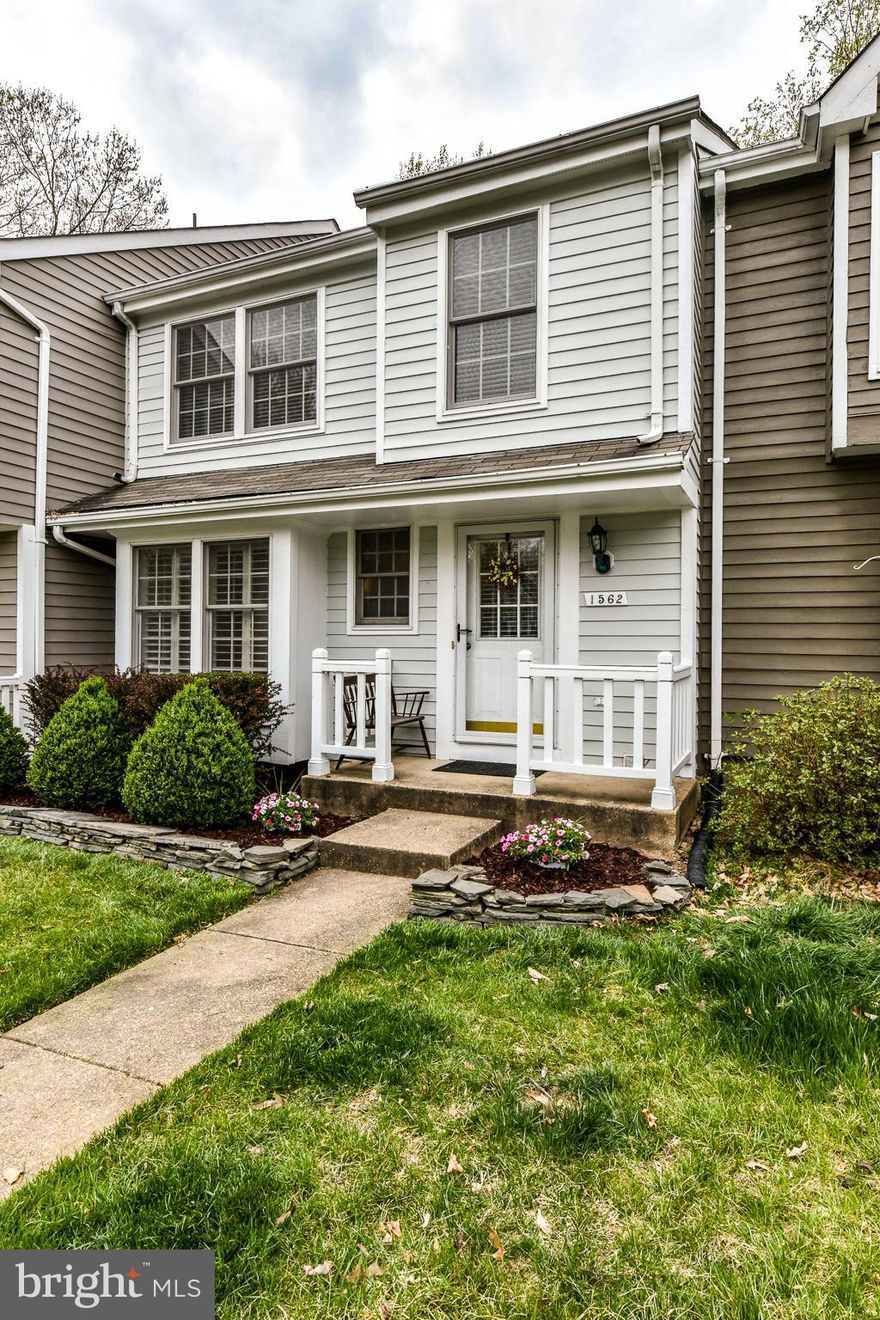 Welcome home to North Restons Finest! This pristine townhome located in a super private & quiet neighborhood is just minutes from North Point shopping center, community pool/s, jogging & bike baths & so much more! Exterior just freshly landscaped!  3 Level Townhouse with 2 Large Master Bedrooms, 2 Full and 2 Half baths is very commuter friendly; located close to Fairfax County Parkway, 267, multiple metro stops and More. Walk-out Lower Level backs to woods, Newer Carpet and Paint. Enjoy a quiet, cozy night in the homes updated basement, which has been freshly painted with new hardwood floors! Mounted flat screen T.V & mirror in basement as well as buffet in kitchen to convey as-is!!