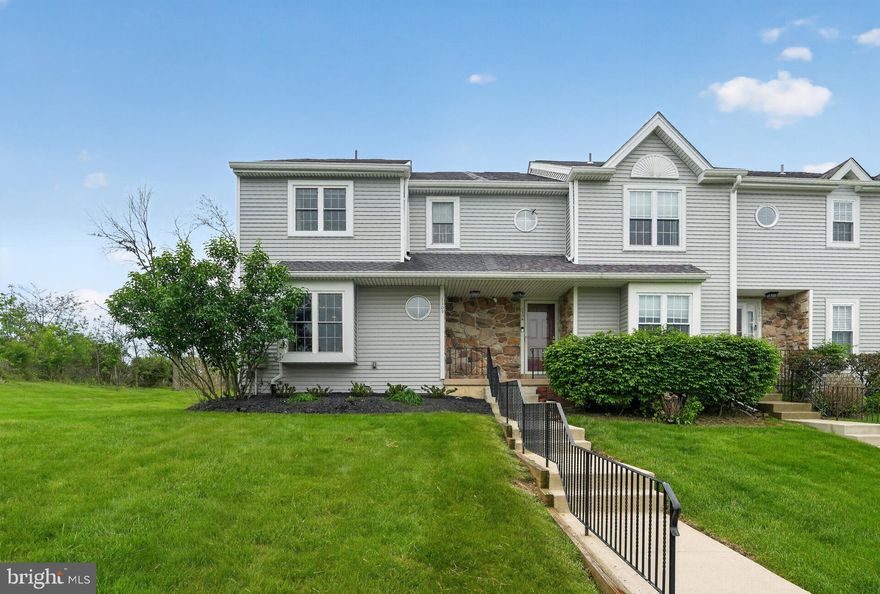 Welcome to this beautifully maintained 2-bedroom, 2.5-bath end-unit townhome in the desirable Stuart Creek Farms community of Ambler, located within the highly sought-after Upper Dublin School District. The main level features a living room flooded with natural light, gleaming hardwood floors and a spacious, updated kitchen complete with abundant cabinetry—perfect for both everyday living and entertaining.

Upstairs, you’ll find two generously sized bedrooms, each with ample closet space, along with two full bathrooms and the convenience of a second-floor laundry hookup. The partially finished basement offers additional flexible living space well suited for a family room, home office or play room, plus plenty of storage and a laundry area for added convenience.

Outside you will find a brick patio complete with a retractable awning perfect for morning coffee or  evening cocktails.  With its thoughtful layout, modern updates, and prime location near shopping, dining, SEPTA Regional Rail, Route 309, and the Pennsylvania Turnpike, this home offers an exceptional blend of comfort, functionality, and convenience in one of the area’s most desirable communities.