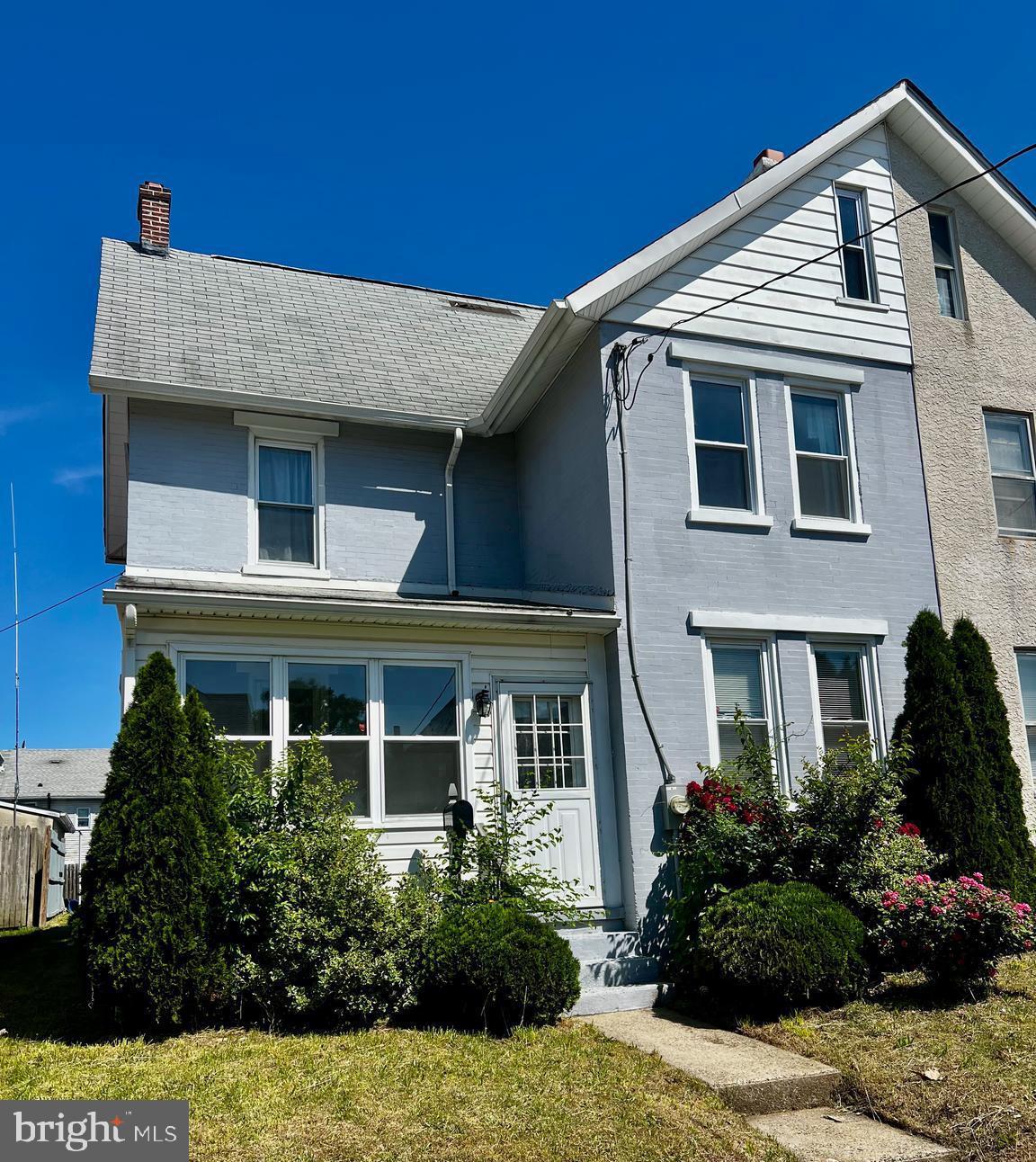 Welcome to 4 West 6th Street in Marcus Hook, PA! Situated on a quiet street in the historic Borough of Marcus Hook & Chichester school district, this charming twin is ready for it’s next owner. As you enter the home, you’re greeted into an enclosed front porch with a ceiling fan. Inside on the first floor, you’ll find a generously sized living room as well as a sitting room with a half bathroom, both perfect for either relaxation or hosting gatherings. Rounding out this first floor is a beautifully designed kitchen with granite countertops, white cabinets and stainless steel appliances. On the second story is where you’ll have two bedrooms and an updated full bathroom with lots of closet storage. The third floor contains two additional bedrooms and a sitting area that can be used as a playroom or office space. More than just the house though, is buying into the community of Marcus Hook. With a wide range of options in dining, outdoor activities, and a friendly neighborhood atmosphere, Marcus Hook is an excellent spot to plant some roots. 3 minute walk to Marcus Hook Elementary School. 2 minute drive to Market Square Memorial Park. Very quick access to Philadelphia and surrounding areas. Schedule a showing today!