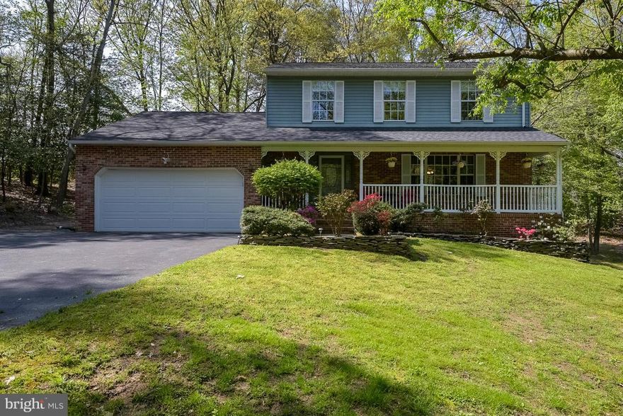 Wonderful colonial situated on 2 acres!   Many recent updates; hardwood floors, granite, stainless steel appliances, master suite, fully finished basement and more!  Inground pool w/large pavilion....