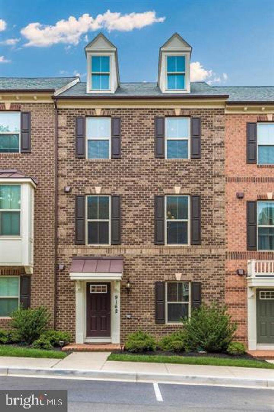 For rent: Modern 3-level brick-front townhome in the sought-after Villages of Urbana, offering over 2,100 square feet of stylish living space. Built in 2017, this upgraded home features hardwood floors, an entry-level living room with a walk-in closet, and an attached 2-car garage. The main level boasts a gourmet kitchen with quartz countertops, stainless steel appliances, premium cabinetry, gas cooking, and a large island, flowing into a spacious dining area and family room with access to a covered balcony. The upper level includes a luxurious primary suite with a walk-in closet and spa-like bath, two additional bedrooms, a full bath, and convenient bedroom-level laundry. Located in a top-rated school district, just minutes from shopping, dining, the library, community amenities, and I-270. Enjoy pools, fitness centers, sports courts, playgrounds, and walking trails. This move-in-ready home offers space, style, and a prime Urbana location schedule your tour today!