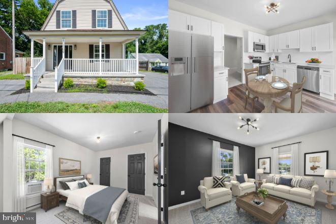Welcome to your dream home! This stunning property features a large front porch perfect for morning coffees or evening relaxation. Step inside to discover a beautifully updated kitchen, boasting brand new white shaker cabinetry, soft-close dovetailed drawers, a chic subway tile backsplash, and luxurious solid white quartz countertops. Equipped with brand new stainless steel appliances, this kitchen is a chef’s paradise!Enjoy the convenience of fully updated bathrooms, ensuring a blend of style and functionality. The private rear yard offers a serene escape for outdoor gatherings or quiet retreats, making it a perfect spot for family fun or entertaining friends.Don’t miss the opportunity to make this beautiful home yours, where modern elegance meets cozy comfort! Schedule your showing today!