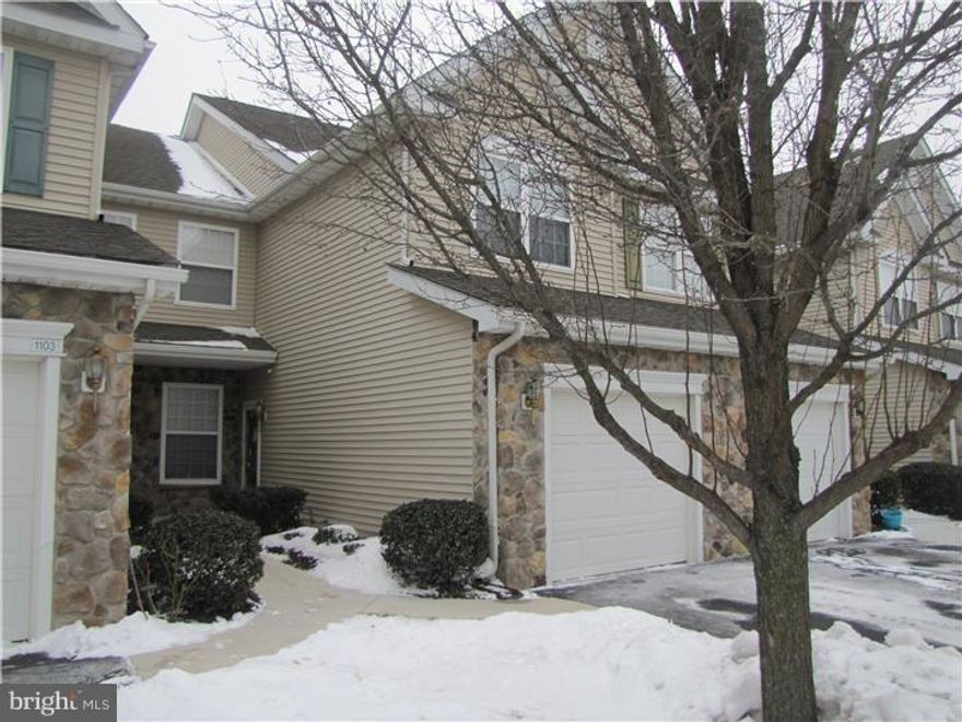 Location, location, location!!  Located just a mile from the PA turnpike, this better than new home is waiting for you!  From the moment you walk in the front door, you'll forget you're in a townhouse.  Hardwood floors and 9 ft ceilings throughout the first floor.  A gas fireplace for those cold winter nights.  The kitchen is wide open to the breakfast room and dining room.  Entertain on those warm summer days on the large 16x16 deck.  Upstairs you will find the master bedroom with a cathedral ceiling, walk in closet and master bath.  There is also two additional bedrooms, hall bath, laundry and a large storage closet all on the second floor.  Then as you head down to the completely finished walkout basement you will find a great entertaining space, as well as two more storage closets.  Every room has an abundance of natural light.  You won't be disappointed!  Schedule your showing today.