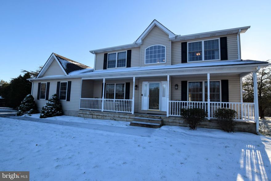 Phenomenal Opportunity to  Buy a Custom home on 1.2 Acres in private (non-HOA) neighborhood setting! Light streams into this well-laid out Colonial style home with 2 car side-entry garage, with fenced rear yard, backing to woods! On the main level, enjoy your spacious kitchen with gas cooking, separate dining room and large eating area which leads into the family room with gas fireplace. Custom glass doors separate the family and sitting rooms. Beyond the kitchen, the home has a first floor office! Upstairs, the primary suite has a generous bedroom and fully bath with double vanity and soaking tub. Second and third bedrooms are of ample size and share a full bathroom.  Owner has lavished great care in the bigger items to ensure you don't have to: HVAC system (2016), Water Heater (2018), Water System w/ UV Light (2019), Radon Mitigation System (2019), Newer fence! The list goes on! See it today!