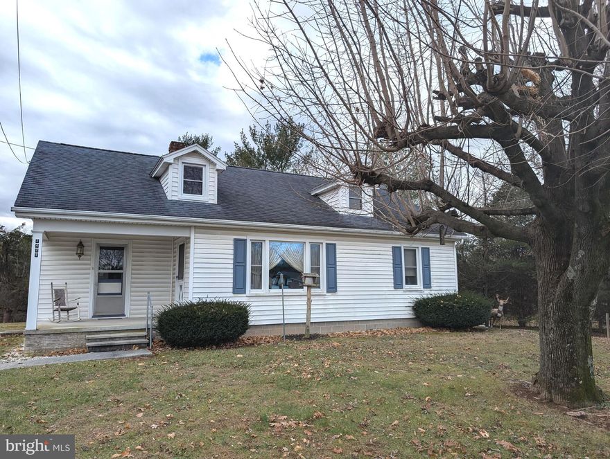 Back on the market due to buyer's financing! 
Quaint Cape Cod with room to grow on Baltimore Pike.
2 Bedroom + Den, Eat-in kitchen, large Living Room, Full Bath. Walk-up Attic is floored and could be finished into a bonus room or master suite. Attic area is 15' x 41'  
Detached 2 car garage on concrete slab. 
 Nice level backyard. 
It appears that hardwood floors are under the carpet on the main floor. 30 Year roof installed in 2008. Water heater 2013.