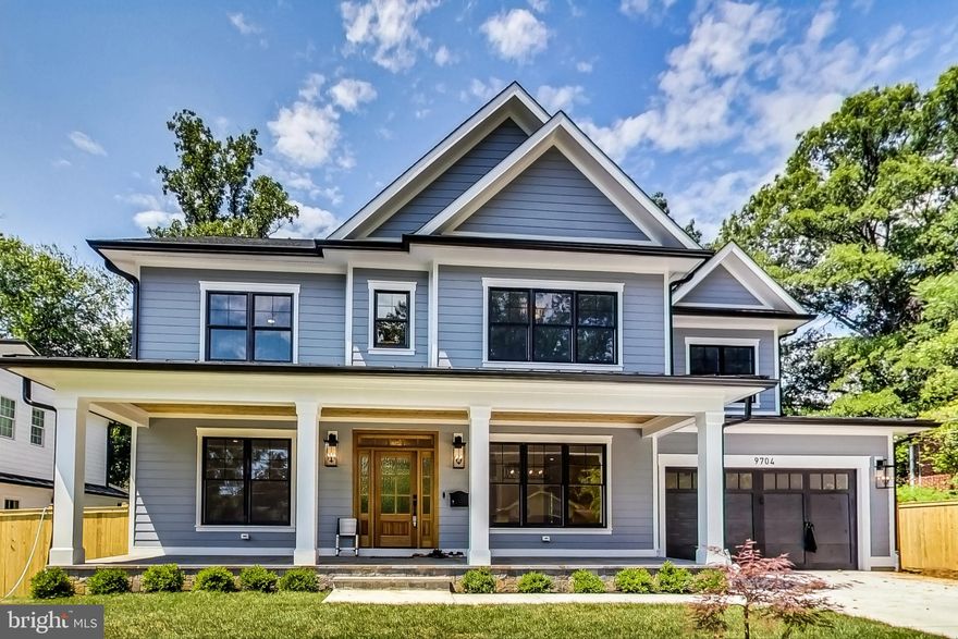 Another stunning new construction home by ERB Properties in Bethesda’s sought after Lone Oak Neighborhood. This gorgeous 6BR/4.5BA home greets you with an expansive and versatile floor plan featuring formal and informal dining options, a convenient half bath, a custom mudroom with built-ins off the 2-car garage, a butler’s pantry, a spacious family room complete with fireplace that opens to modern kitchen adorned with waterfall quartz center island, stainless steel appliances, abundant storage, and French doors leading to wonderful stone patio overlooking the large fenced backyard.  The upper floor offers an ensuite guest room, walk-in laundry room w/ folding space, and shared Jack & Jill bath connecting 2 bedrooms both bathed in natural light. The primary suite offers 2 large walk-in closets and an extra large bath with soaking tub, walk-in glass shower, and double vanity. The walk-out lower level presents a recreation room with kitchenette, two guest rooms and personal gym.  Additional highlights include designer lighting, white oak hardwood floors, and gorgeous details throughout.   All this nestled in the Lone Oak Neighborhood of Bethesda blocks to schools & parks, minutes to Balducci's, Wildwood.  Located right off Fernwood road for easy commuting to 270 and 495!    Less than 15 minutes to Pike & Rose North and Bethesda Row due South.   Call Mary Noone for more information!