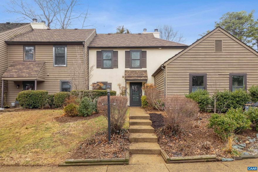 Welcome to this beautifully maintained 2-bedroom, 1.5-bath townhome in the sought-after River Run neighborhood. Ideally located next to Pen Park, you?ll have easy access to its fitness trails and golf course just moments away, while still enjoying the privacy and charm of the River Run community. Inside, the home features a bright and open layout with an inviting wood-burning fireplace flanked by built-ins, creating a warm and functional living space. The kitchen offers an open design with a breakfast bar, ideal for everyday living and entertaining. Major improvements provide peace of mind, including new windows, a roof and skylight replaced in 2021, new gutters with gutter guards in 2024, and a Daikin HVAC system installed in 2025. Additional updates include new state of the art tower washer/dryer and freshly painted kitchen cabinetry and bathrooms, updated half bath fixtures, and newer staircase carpeting. Step outside to a patio with a generous amount of privacy, perfect for relaxing or hosting guests. River Run residents also enjoy access to the community pool, and the location offers convenient proximity to shopping, dining, and everything Charlottesville has to offer! Open House on Saturday 1-3pm AND Sunday 11am-1pm!