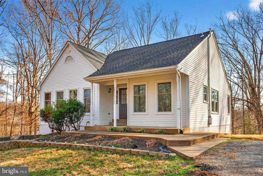 WOW! What a terrific combination of modern,  updated comfort, a couple acres of privacy... and just minutes to Fredericksburg and the rest of civilization!! 3 "PLUS" bedrooms (bonus room on lower level), this home was renovated top-to-bottom just a couple years ago. Current owners added NEW ROOF, laundry equipment. Nearly 2300 finished SF... finished basement... plenty of parking... outside shed... rear deck... in a desirable location. Honestly, you get a "peaceful, easy feeling" in this environment. MUST SEE to appreciate all the value here :-)