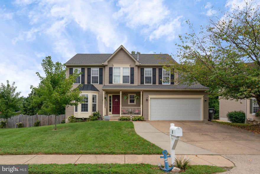Come and see this beautifully landscaped colonial in Park Ridge in North Stafford.  Freshly painted living /dining room and basement.  New carpet in the family room, new siding  2017, new roof 2017, new fence 2018. Large kitchen with island. This home has 4 bedrooms and 3.5 baths.  The newly landscaped yard is a place for the entire family to gather.  Bring your koi fish and enjoy the relaxing back yard.