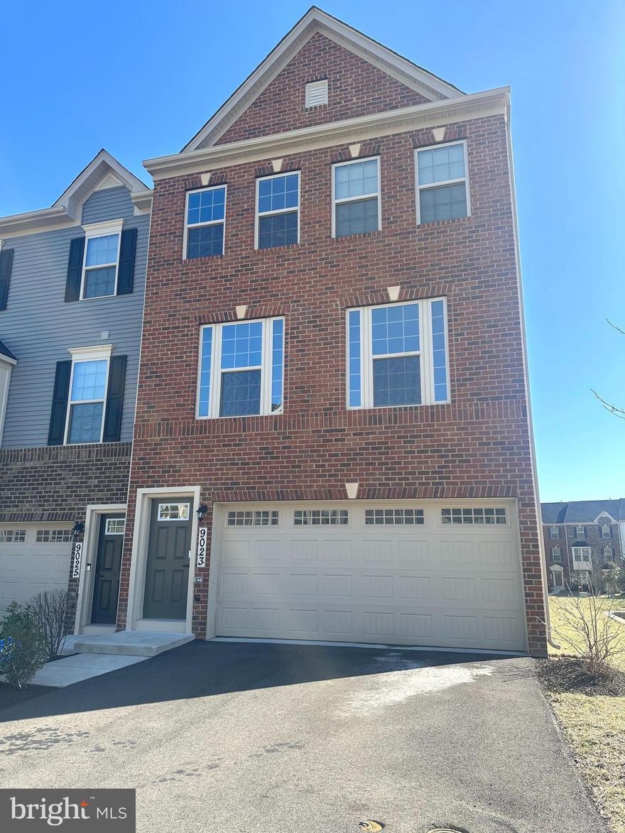 *Stunning End-Unit Townhome in Prime Location**

Welcome to this beautifully maintained end-unit townhome, offering the perfect blend of comfort, convenience, and style. This spacious 3-bedroom, 2.5-bath home features an open floor plan concept that creates a seamless flow throughout, making it perfect for both relaxing with family and entertaining guests.

Upon entering, you’re greeted by a large, inviting living area that seamlessly transitions into a spacious eat-in kitchen. The kitchen is a chef's dream, equipped with sleek stainless steel appliances, plenty of cabinetry, and ample counter space. A separate dining room area provides an ideal spot for family meals or formal gatherings. Just off the kitchen, step outside to a large deck — perfect for enjoying your morning coffee or hosting outdoor gatherings with family and friends.

The upper level boasts the expansive owner's suite, complete with tray ceilings, a luxurious bathroom featuring a double vanity, and a large walk-in closet that will accommodate your wardrobe with ease. Two additional well-sized bedrooms are also located on the upper floor, along with another full bath, providing ample space for family or guests. For added convenience, the washer and dryer are also located upstairs, making laundry a breeze.

The finished basement offers endless possibilities for additional living space, whether you envision a cozy family room, home office, or a playroom for the kids.

Situated in a highly desirable location, this townhome is just 10 minutes from Andrews Air Force Base (AAFB), 5 minutes to I-496, and only 20 minutes to the vibrant National Harbor. Enjoy nearby shopping, dining, and easy access to major highways, making this home both functional and convenient for today’s busy lifestyle.

Don't miss out on the opportunity to make this beautiful townhome yours!