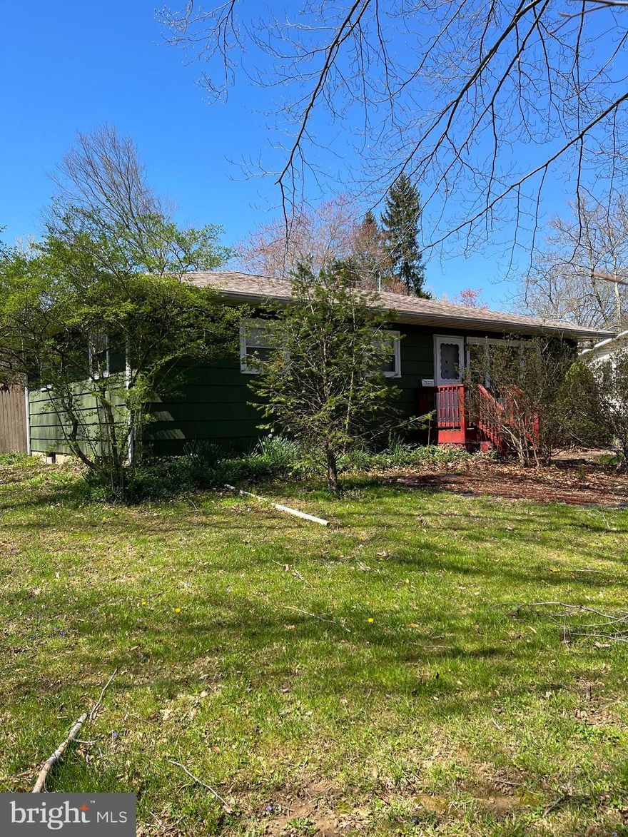 Location, location, location. Bel Air rancher close to downtown, school,  library, police station and church.  Roof 5 years old, most everything else is original. A blank slate, lived in but in need of total updating. 3 bedrooms 1 full bath on main level,  another bath in lower level. No outside exit.  Third of an acre, some mature trees and shrubs, entire rear yard has privacy fence. Sold  AS-IS,  inspect all you want, seller will make no repairs.  Interior pictures 6/21.