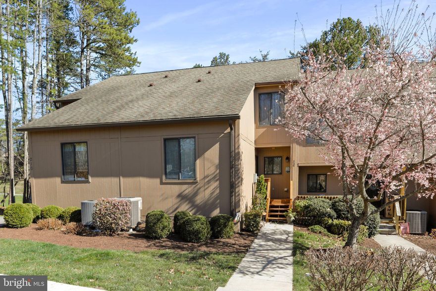 When you walk inside of this home you will think you are in a model home! Completely remodeled, see the list of improvements. Great location for this two level, 3 bedroom, 3 bath town home overlooking the 12" fairway of the Stony Lick Mid-Length Golf Course. Care free living with the Fishhook Lane Cluster Association taking care of most of the exterior maintenance. Living/dining room combo with wood burning fireplace with updated stone wall feature and painted mantle. Sliding glass door in the living room that leads to the open deck with stairs leading to the lower level gorgeous stone patio. Owners bedroom/bath on second level with large walk in closet, updated primary bath with custom tiled shower, floors, walls and relaxing whirlpool tub. Class A (Indoor/Outdoor/Golf) membership available.