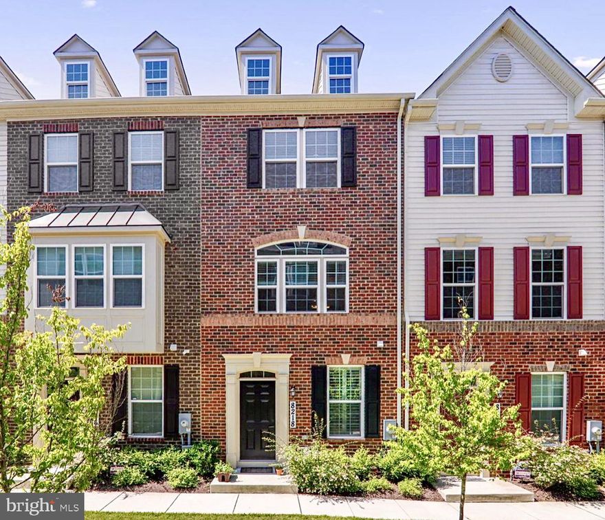 Location! Location! Location! Move In Ready, Beautiful 3 level garage townhouse is available in Greenbelt Station. The unit Looks Brand New! Offers 3 bedrooms and 3 full baths. Recent upgrades: NEW paint, NEW carpet. Builder upgrades throughout including hardwood floors, iron balusters, quartz counter tops in kitchen & baths, smart house wiring, CAT5 & Coax wiring in each room & garage, and electric car charging plug in garage. The upper level living area has open concept w/ kitchen, dining and living room. The gourmet kitchen is perfect for entertaining; offers plenty of cabinet space, stainless appliances, gas cooking and island. Balcony of kitchen is great for bistro table & grill. Upper level 2, offers 2 bedrooms - spacious primary bedroom  provides 2 large closets & en-suite bath with large walk in dual shower & dual vanity. 3rd bedroom is on main level w en-suite bath, can be used as a secondary primary bedroom, home office, AU-pair suite or simply just an additional entertainment area * * * This home is Electric Vehicle Compatible * * * Enjoy neighborhood courtyards, park, walk/jog paths & more. Conveniently located close to Greenbelt Metro, Marc, 95/495, BW Parkway, Greenbelt Park, University of Maryland & NASA Goddard.