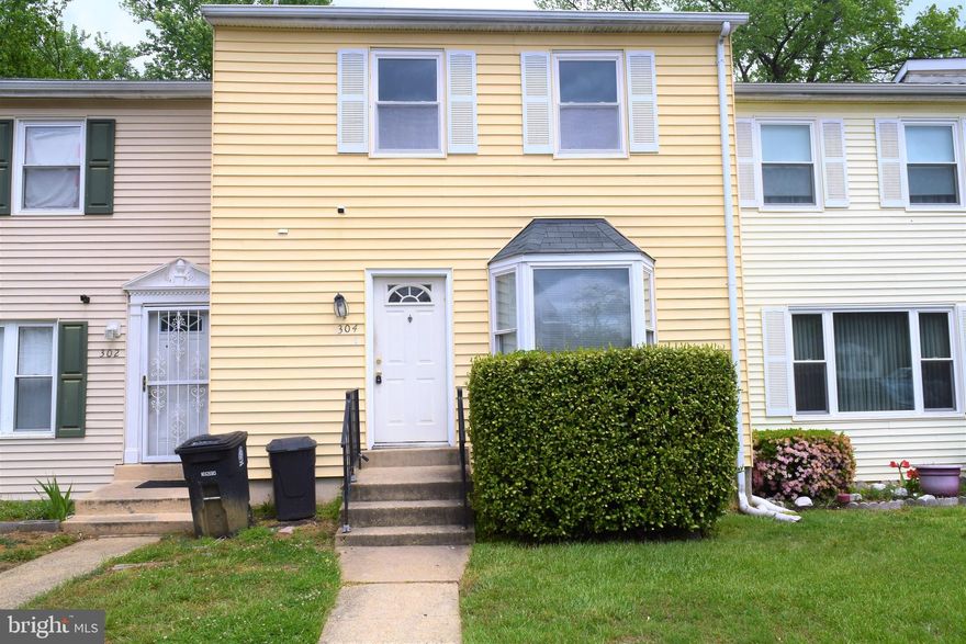 This three-level home is filled with natural light and features a sunlit living and dining area, as well as an updated kitchen with stainless steel appliances and luxury vinyl floors . With three bedrooms and three full baths and one half bathroom , this home has plenty of space. The primary bedroom even has a separated bathroom for added privacy.  The backyard is full fenced and has a concrete patio

The townhouse has been freshly painted, has new carpet on upper level, hardwood on the main level, and luxury vinyl flooring in basement, making it move-in ready.  Additionally, the fully finished lower level features a full bathroom, laundry room with washer/dryer, utility room, and 

The community  features assigned parking, as well as being within walking distance to shopping and bus stops. For those who need to commute, the townhouse is conveniently located near several major roads, including 202, 214, I-95, and 495.

Overall, this Spacious Townhouse  is a must-see property for anyone looking for a comfortable home with  easy access to transportation and shopping.  Bedroom windows and basement window to be replaced