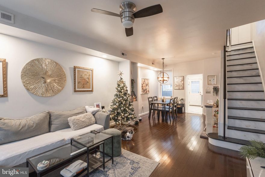 This charming interior row townhouse in the heart of Port Richmond, has been beautifully renovated in 2021 with modern comforts. With two cozy bedrooms and a well-appointed full bathroom, this home is designed for both relaxation and functionality. Step inside to discover an inviting atmosphere, enhanced by the meticulous renovations that have brought this residence to excellent condition. The masonry construction not only adds durability but also a timeless appeal. The partial basement offers additional storage or potential for a creative space, while the laundry area is conveniently located for everyday ease. With just the right amount of outdoor space for gardening or enjoying a morning coffee. This home is perfect for those seeking a low-maintenance lifestyle without sacrificing comfort. The thoughtful updates ensure that you can move in and start enjoying your new space right away. Located in a vibrant community, this property is close to local amenities, making it easy to enjoy everything the area has to offer. Whether you're looking for a starter home or a cozy retreat, this townhouse is ready to welcome you home. Don't miss the opportunity to make this delightful space your own!