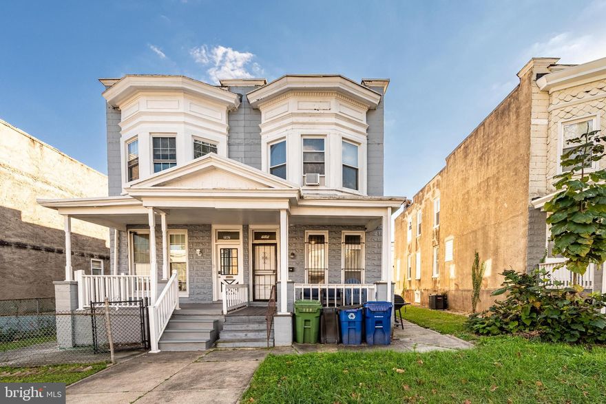 Charming 3-bedroom, 1-bath home located in the heart of Baltimore. This property features a traditional layout with spacious living areas and ample natural light throughout. The three well-sized bedrooms offer comfortable accommodations, and the full bath serves the home conveniently. Situated near local shops, parks, schools, and public transportation, this home provides easy access to all the city has to offer. A great opportunity for buyers looking to make a home their own in a well-established neighborhood.