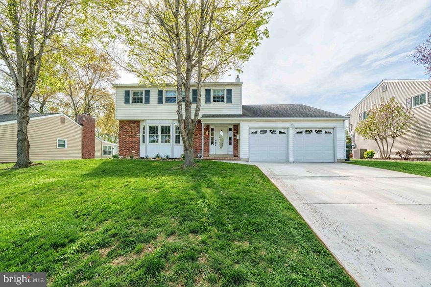 Come see this charming two-story Colonial quietly tucked away in the desirable community of Nottingham Green. Conveniently located and lovingly maintained, this home combines classic character with thoughtful updates throughout. Offering 4 spacious bedrooms and 1.5 baths, this property provides plenty of room to live, gather, and grow. Notable features include a brand-new central HVAC system (2025), updated windows and doors, and beautiful hardwood floors through much of the home. A French drain system improves the functionality of the basement, while the partially fenced, flat backyard offers the perfect space for outdoor entertaining, gardening, or play.  The basement, garage, and attic provide abundant storage options, keeping everything neatly organized. Enjoy the convenience of a prime location with easy access to the City of Newark, the University of Delaware, and major commuting routes like Route 273 and I-95.  This well-cared-for home blends comfort, convenience, and timeless appeal. Schedule your showing today and discover all that this Nottingham Green gem has to offer!