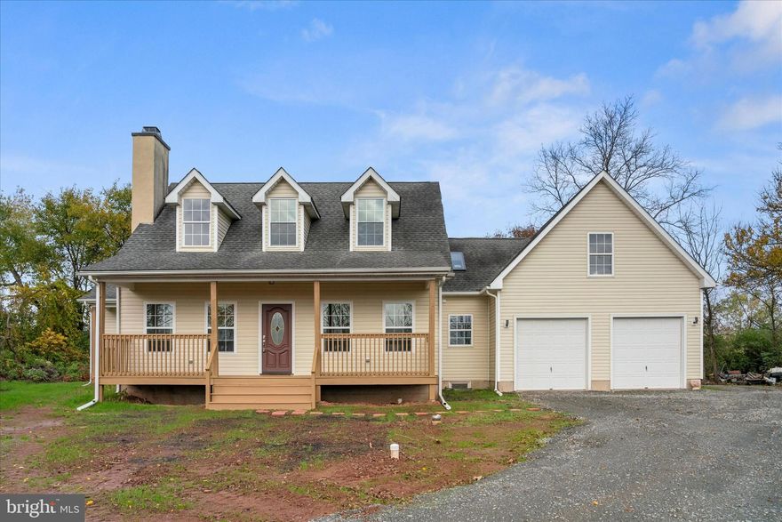 Gorgeous, newly finished home in Exeter Village is ready for you to move right in. Every surface has
been replaced and upgraded with brand new materials. This magnificent gem sits on almost an acre
with on-site water and public sewer. Highlights include a large living room with wood-burning fireplace
and a custom kitchen with soft-close cabinets with granite counters. You’ll appreciate the beautiful
bonus room to serve any number of uses including, formal dining, formal living, sunroom, home office,
or whatever suits your needs! The Primary Bedroom is also conveniently located on the first floor. You’ll
love the spacious ensuite bath and walk-in closet. Upstairs you’ll find 2 large secondary bedrooms, a
second full bath, and another finished bonus room. This home includes all new electric, plumbing,
heating/cooling, windows, and more! There is a second driveway so the home can easily be accessed
from Washington Street as well as Perkiomen Avenue. Convenient to everything!
