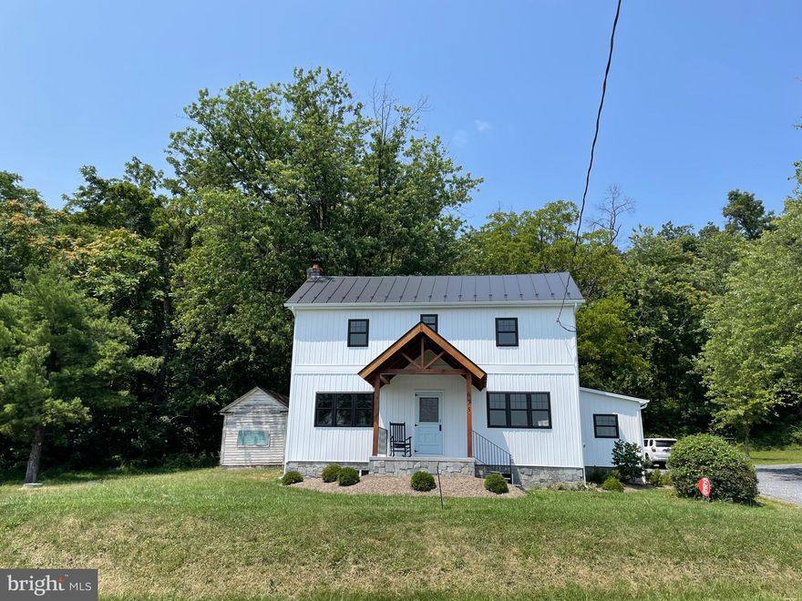 Like a timeless work of art, this farmhouse is one of a kind. Completely restored in 2021 with all the modern luxuries but maintaining the integrity of the original infrastructure. The home boasts original hardwood floors and a fireplace. The Farmhouse is situated on 6 acres with breathtaking views. This executive monthly or long term rental has well-appointed furnishings. Utilities and lawn care included.