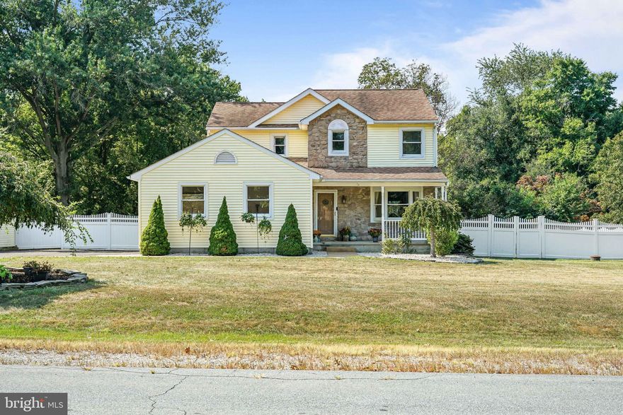 Lots of natural light floods this well maintained colonial sited on a corner lot in Academy Hills. Features include stainless appliances,  FR off kitchen with vaulted ceiling, separate dining area with bay window. Enclosed porch overlooks the large fenced yard.  Large shed for additional storage. A great place to call home!