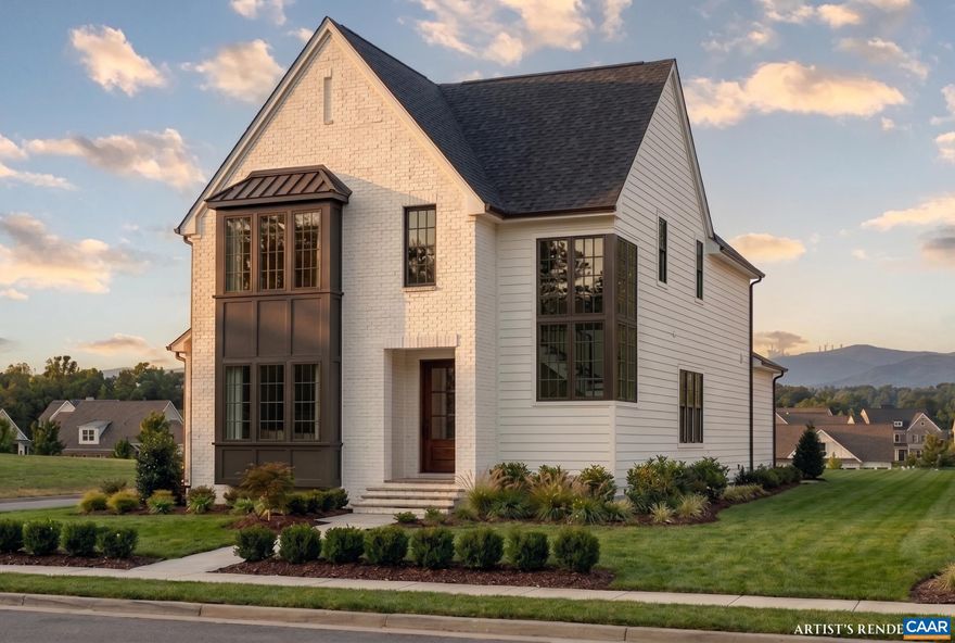 Desirable Hampton Floorplan with newly release elevation! Located in the newest and final section of Old Trail Village, the Highlands, this Hampton plan offers a perfect balance of comfort and function. The lower level rear entry Garage leads right into a finished Basement Rec Room, Bedroom & Full Bath. Then head upstairs to a light-filled main level featuring a private study, large dining room, upgraded Kitchen with large walk-in pantry, an open-concept great room and large rear deck. The 2nd floor is home to an oversized Primary Suite, 2 secondary bedrooms and a large full bath for them to share + a conveniently located Laundry Room! High-quality finishes include 2x6 exterior walls, a custom Mahogany front door, wood shelving throughout, and a zoned 15 SEER HVAC system. And with the ability to make interior selections alongside our talented Design Coordinator, you can truly design the dream home you've always wanted and move-in in Jan 2027!,Granite Counter,Maple Cabinets,Painted Cabinets,Wood Cabinets