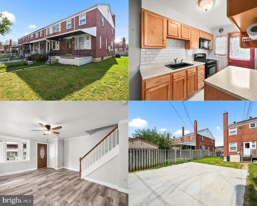 This sweet end-of-row home is ready for its next owner! Featuring 3 bedrooms and 1 full bath, this home offers a finished lower level with walk-up stairs, providing extra living space and versatility. Enjoy the convenience of off-street parking in the rear and relax on the spacious covered front porch. Additional highlights include solar panels, newer windows, and low-maintenance LVP flooring. A charming home with thoughtful updates—don’t miss out! 
Seller is providing a First American Home Warranty Plan for the buyer for one full year. 
Solar Panel lease is assumable and provides significant savings on utility bills. 
Check out the list of Electric bills from the past 12 months. Pest control service contract is also assumable.