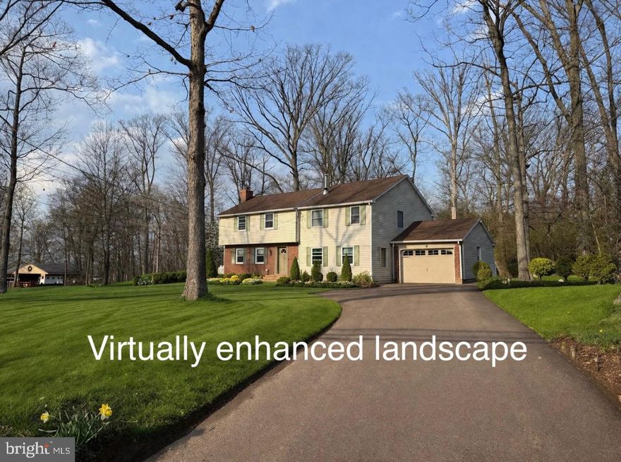 Welcome to an amazing opportunity in sought-after Worcester Township! Nestled on a beautiful 2-acre lot, this spacious 5-bedroom, 2.5-bath home offers the perfect blend of privacy, space, and convenience.
Surrounded by scenic views and mature trees, this property provides the peaceful setting you’ve been looking for while still being close to major routes, shopping, and dining. Inside, the home features generous living spaces, a flexible floor plan, and plenty of room for both everyday living and entertaining. With 5 bedrooms and 2.5 Baths, there’s space for everyone—whether you need extra bedrooms, a home office, want to homestead or want more guest space.
Step outside and enjoy the possibilities that come with two acres of land—ideal for outdoor gatherings, gardening, recreation, or simply enjoying the tranquility of your own private retreat. 
Located in the desirable Methacton School District in Worcester Township, this property combines country-style living with easy access to everything Montgomery County has to offer.
**A few extras: Central Air was installed in 2020 with Dual Zone, It's a ducted Mini split with one upstairs and downstairs and is a very efficient carrier inverter type. The heating system is multi-zone (3 heat zones) which is oil domestic hot water with indirect tank. Also offers a Wood Fireplace and Wood Stove! House is also equipped with a home surge suppressor! Seller recently also had the Generator, Boiler & HVAC all serviced in 3/2026! 
**Photos were virtually enhanced to remove furniture and boxes and misc. stuff.