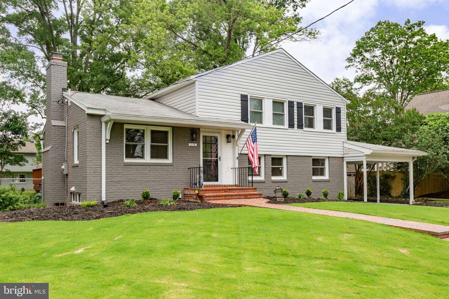 FULLY RENOVATED in the HEART of WAYNEWOOD! Located in Waynewood Elementary School district (just one block away!) and walking distance to Carl Sandburg Middle School, this home is perfectly situated for convenience and lifestyle. Enjoy quick access to Fort Hunt Road, the GW Parkway, Old Town Alexandria, Fort Belvoir, the Pentagon, and Washington, DC. Just minutes to shopping, dining, the Mount Vernon Trail, and George Washington’s Mount Vernon Estate.Beautifully updated home in one of the most sought-after neighborhoods along the Fort Hunt corridor. Nestled on a quiet street in the desirable Waynewood community, this stunning residence has been thoughtfully renovated top to bottom with modern finishes and designer touches throughout. The main level offers an open-concept layout featuring quartz countertops, custom range hood, new cabinetry, a built-in pantry, stainless steel appliances, and a large center island with eat-in space. Adjacent to the kitchen is a sunny dining area and living space that flows seamlessly into a spacious sunroom—climate-controlled with ductless heating and cooling for year-round enjoyment. The upper level boasts three spacious bedrooms and two fully remodeled bathrooms complete with modern vanities, tile work, and new lighting. On the lower level, enjoy a large rec room with an updated fireplace, full-sized laundry with utility sink, and walk-out access to a  deck overlooking a large, private backyard—perfect for entertaining or relaxing.  Call or email  today to schedule your private tour today and experience this incredible home in the heart of Waynewood!