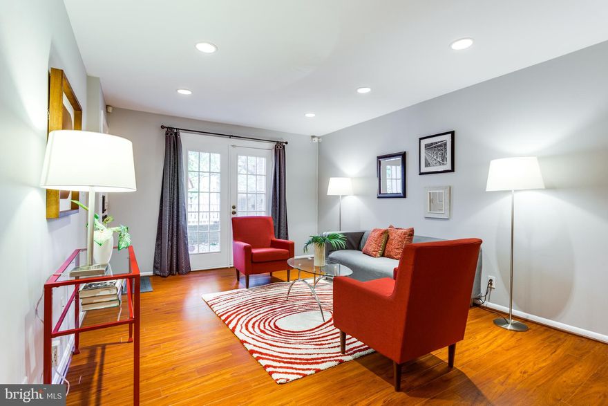 This Stunning Townhome Is Straight Out Of A Magazine With One Of The Best Locations You Will Find For The Price And Proximity To Downtown D.C. Majestic Open Court-Yard, and Vast Green Spaces Galore. Extremely Short Walk To Shirlington Village w/ All The Grocery, Restaurants, Night Life, and Shopping You Wish. Inside The Home, You Will Find French Doors Leading To The Large Private Fenced In Patio Oasis Perfect For Entertaining, Grilling, Or Just Relaxing. The Magnificent Open Kitchen Boasts Designer Series Custom Cabinetry, A Full Suite of Stainless Steel Appliances and, Granite Counter Tops. The Open Concept Floor-Plan Shows Its Lovely Living and Dining Rooms w/Drywall Ceilings, And Gleaming Hardwood Flooring Throughout. The Entire Home Is Illuminated w/ Incredibly Well Placed Recessed Lighting Creating A Bright and Cheerful Space Throughout. Wonderful Master Bedroom w/ Large Ample Closet w/ Custom Designed Organizers and Impressive Ceiling Fan. 2nd Bedroom w/ Another Ample Closet And Room Large Enough For BR/Office- Dual Purpose. Completely Renovated Master Bath w/ Regal High-End Materials and Finishes. The Entire Home Is Freshly Painted In Modern Move-In Chic Paint Colors. Energy-Efficient Windows and Treatments. Highly Rated HVAC, HWH, And W/D. Easy To Access And Plentiful Reserved Parking. Extremely Low Condo-Fee. Pool, Tennis Courts, and Tot Lots For Your Pleasure. A Commuters Dream Just Minutes to Downtown DC. The Pentagon or King St Metro. The Incredible Green Spaces, Massively Connected Walking-Biking Trails And Abundance Of Park Like Settings Are One Of The Reasons So Many People Are Drawn To This Incredible Community. There Are Four Major Shopping Areas All Within Walking Distance That Gives Residents The Ability To Walk Everywhere. Shirlington Village Offers Shops, Restaurants, Grocery Store, Library, Movie Theatre, And Signature Theatre. The Community Has A Plethora Of Walking Trails, Dog Parks, And An Unmatched Friendliness That Is Refreshing. We Hope To See You Soon Visiting This Wonderful Place To Live!
