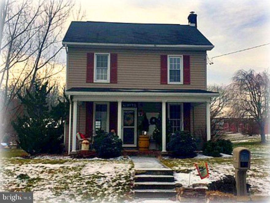 Country living just minutes from Rt 322! 4 Bedroom remodeled house offers room for the whole family. A detached 32x32 garage and a new 40x60 shed/barn with economical outdoor woodburner inside!  Very quiet, rural living with room for a few animals too!