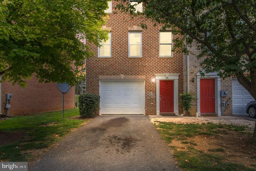 End Unit all Brick Townhome with one car garage and deck. Walk into your spacious foyer with luxury vinyl plank flooring. Living room with lots of windows for natural light. Kitchen with custom cabinets, lots of counter space and updated appliances. Deck off the kitchen is great for entertaining. Separate dining room off kitchen. Half bathroom on kitchen level. Owners bedroom suite with private bathroom. Bedrooms 2 & 3 are a great size and share a 2nd full bathroom. Lower level family room with a walk out to the backyard with a patio and firepit. New HVAC. Great location close to shopping, restaurants and major highways.