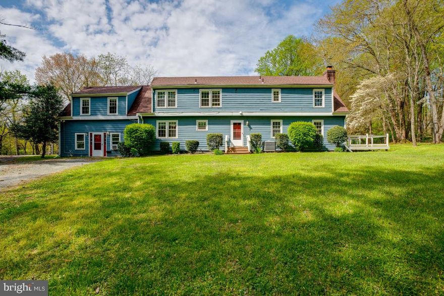 Spacious 3700 sq ft, 4 bedroom, 2.5 bath home on five acres just minutes from FF County Parkway and Lee Highway. Secluded, heavily treed lot down a country lane - feels like you stepped into rural living.  Priced to SELL!    Home appraised at $790,000 in July 2019.  HVAC and Roof less than 3 years old.  Property is fully fenced.  Four car garage was converted into additional living space. Traditional layout with wide plank hardwoods throughout.  All bedrooms on upper level.  Home feeds to Willow Springs Elementary/Lanier Middle School/Fairfax High School.  3D virtual tour available.  Home being sold 'as is.'  Seller is a non-for-profit and is unable to do any work on the home. ( Please note, the road leading to the adjacent barn can be closed off. This is not an easement.  Currently there is a red gate there.)