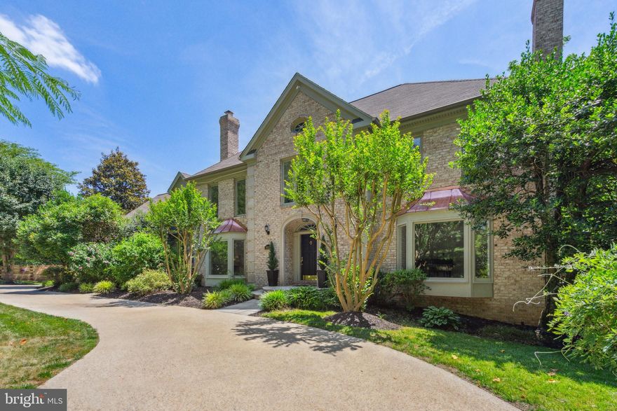 Discover luxury and convenience in this stunning 6,500+ sq. ft. home in Chevy Chase’s esteemed Farmington neighborhood, just minutes from Washington DC and many shops & eateries in downtown Bethesda. 

Perfect for entertaining, this property features a large, sunlit living room with a gas fireplace, a formal dining room, and an expansive cook's kitchen leading to al fresco dining on the deck overlooking the pool. Enjoy a grand foyer with exquisite millwork, a curved staircase, and an oak-paneled office. 

The home boasts ample parking with a 3-car garage and a circular driveway for 10 cars. The family room offers a dramatic stone fireplace and a vaulted ceiling, while the primary suite includes a sitting room and luxurious bath. Additional amenities include a covered entryway, an irrigation system, inground pool complete with a waterslide, oak panelled office and a mirrored gym area.

Set on a glorious half-acre, this residence is the epitome of elegance, making it an ideal setting for lavish gatherings and comfortable living in one of Chevy Chase's most prestigious locales.
